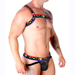 Macho - Harnais Romain Pride L/Xl